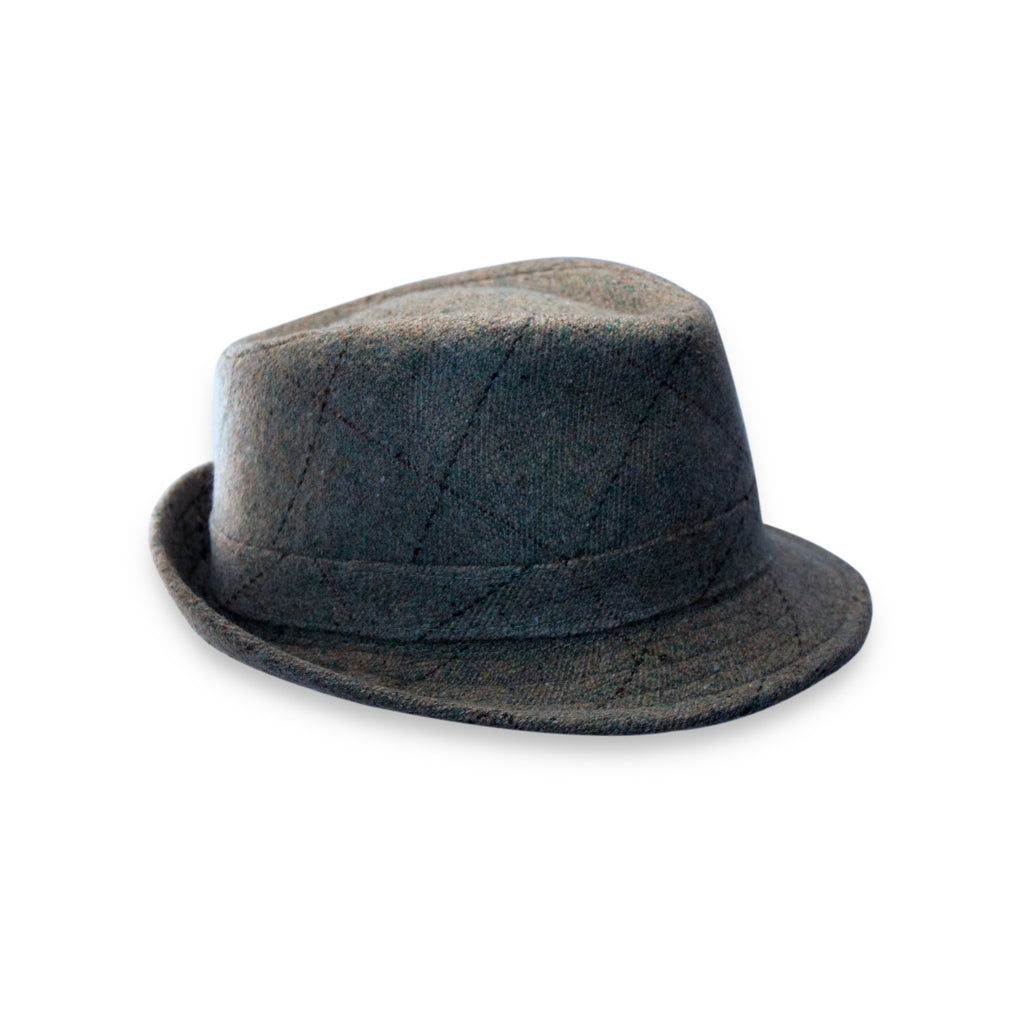 Tweed trilby hat 2025