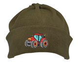 Tractor Fleece Neckwarmer/Hat One Size