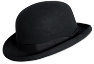 Black Bowler Hat