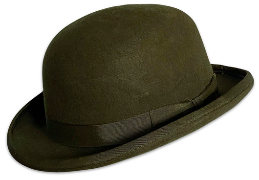 Olive Bowler Hat