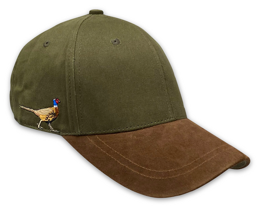 Walking Pheasant Green Baseball