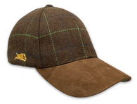 Brown and Green Tweed Boar Baseball