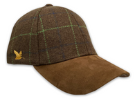 Woodcock Brown and Green Tweed Baseball