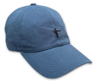 Blue Fisherman Embroider Baseball