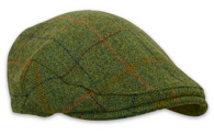 Woodland Green Wool Flat cap