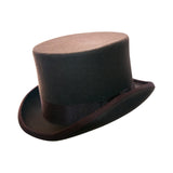 Wool Felt Top Hat, Fully Lined with Leather Sweat Band