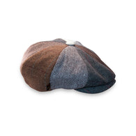 Mixed Patch 8 Piece Gatsby Cap