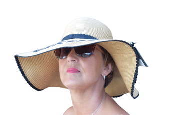 Ladies Straw Style Sun-kissed Sun Hat