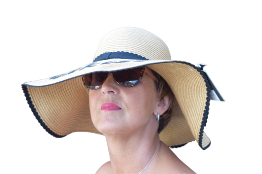 Ladies Straw Style Sun-kissed Sun Hat
