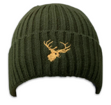 Green Stag Beanie