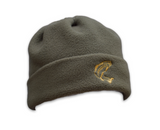 Fleece Neck Warmer/ Hat - Embroidered Salmon Emblem