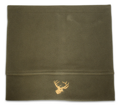 Stag Head Fleece Neckwarmer/ Hat One size